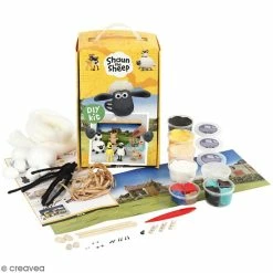 Remise đ Creativ Company Coffret Pâte Ă Modeler Kit ActivitĂŠ Enfant - Modelage Ferme De Shaun Le Mouton đ