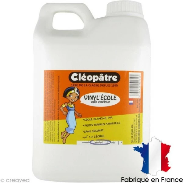 Tout neuf đ ClĂ©opĂątre Colle Vinylique Blanche VINYL'ECOLE 2 Kg â€ïž 3 Tout neuf đ ClĂ©opĂątre Colle Vinylique Blanche VINYL'ECOLE 2 Kg â€ïž