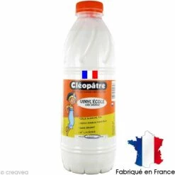 Promo 🌟 Cléopâtre Colle Vinylique Blanche VINYL'ECOLE 1 Kg 🥰