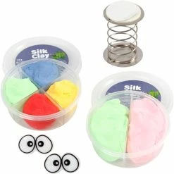 Budget 🔥 Creativ Company Coffret Pâte à Modeler Kit Créatif Silk Clay - Clown 😍 -Modelage pour enfant Soldes unnamed file 139