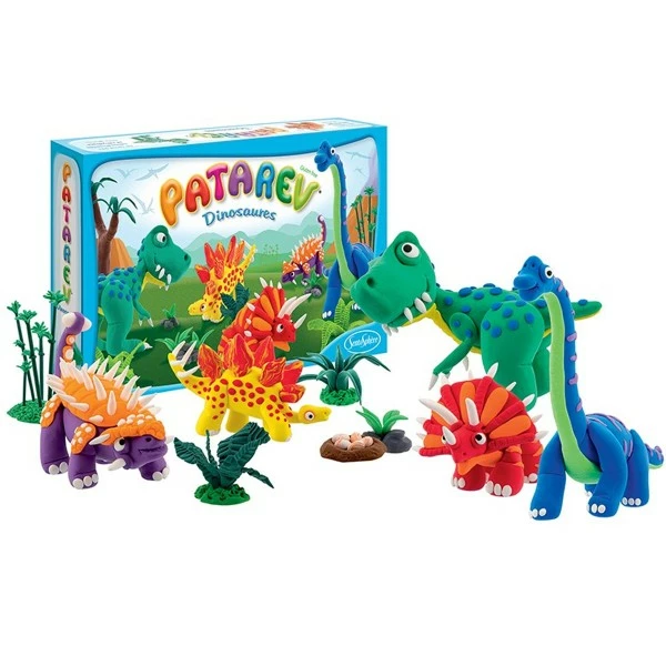 Budget 𼰠Sentosphère Coffret Pâte Ă Modeler Kit Pâte Ă Modeler Patarev - Les Dinosaures â 4 Budget 𼰠Sentosphère Coffret Pâte Ă Modeler Kit Pâte Ă Modeler Patarev - Les Dinosaures â â Image 2