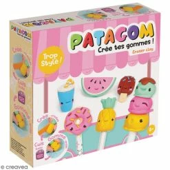 Modelage pour enfant Soldes 23 Le moins cher 😀 Graine Créative Coffret Patagom - Fruits Et Gourmandises - 14 Pcs 😀
