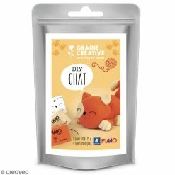 Offres 🔥 Graine Créative Patagom Mini Kit Figurine Fimo - Chat ⌛