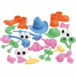 Coupon ⭐ Creativ Company Outil Pâte à Modeler Pièces De Figurines En Plastique Pour Modelage - 130 Pcs 🔥