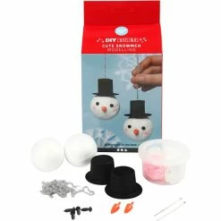 Bon marché 🧨 Creativ Company Coffret Pâte à Modeler Kit Modelage Noël - Foam Clay - Tête Bonhommes De Neige ❤️