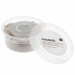 Promo 🛒 Rico Design Pâte à Modeler Recharge Pâte à Modeler FIGURICO - Effet Sable Blanc - 150 G ✔️