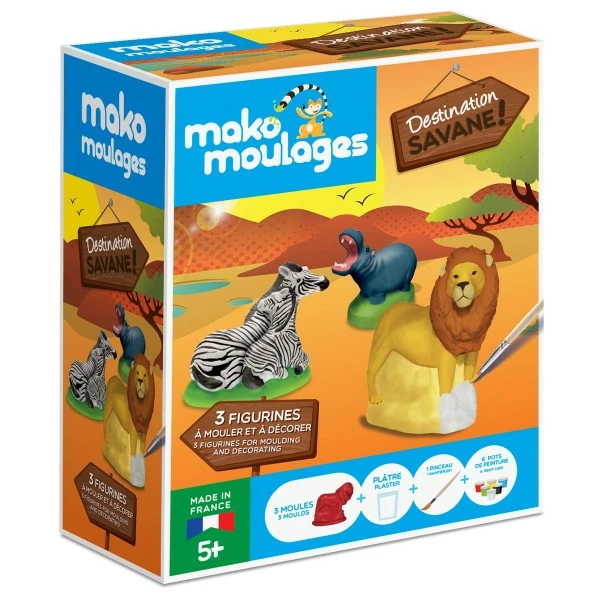 Le moins cher đ Mako Creations Moulage Enfant Coffret Moulages En PlĂątre - Destination Savane - 3 Moules đ 3 Le moins cher đ Mako Creations Moulage Enfant Coffret Moulages En PlĂątre - Destination Savane - 3 Moules đ