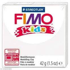 Le moins cher 😍 Pâte Fimo Kids Blanc 0 - 42 Gr 🥰