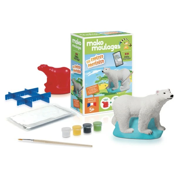 Meilleure affaire ❤️ Mako Creations Moulage Enfant Mini Kit Créatif Moulage - Ours Polaire 👏 4 Meilleure affaire ❤️ Mako Creations Moulage Enfant Mini Kit Créatif Moulage - Ours Polaire 👏 – Image 2