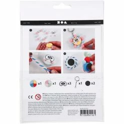 Budget ⌛ Creativ Company Coffret Pâte à Modeler Kit Créatif Silk Clay - Figurine Gros Yeux 🤩 -Modelage pour enfant Soldes unnamed file 273