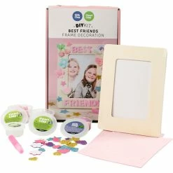 Offres ❤️ Creativ Company Coffret Pâte à Modeler Kit Activité Enfant - Modelage Silk Clay Et Pearl Clay - Décoration De Cadre 🌟