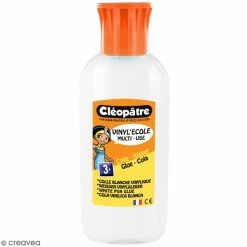Vente flash ⭐ Cléopâtre Colle Vinylique Blanche VINYL'ECOLE 100 Gr ⌛