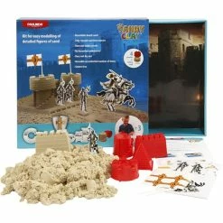 Vente flash 🛒 Creativ Company Kit Sable à Modeler Sandy Clay - Château - 1,5 Kg 😍