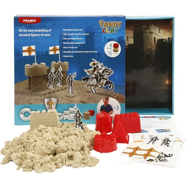 Vente flash đ Creativ Company Kit Sable Ă Modeler Sandy Clay - ChĂąteau - 1,5 Kg đ 3 Vente flash đ Creativ Company Kit Sable Ă Modeler Sandy Clay - ChĂąteau - 1,5 Kg đ