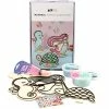 Meilleure vente 🎉 Creativ Company Coffret Pâte à Modeler Kit Activité Enfant - Déco Et Modelage Foam Clay - Sirène ✔️