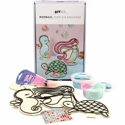 Meilleure vente 🎉 Creativ Company Coffret Pâte à Modeler Kit Activité Enfant - Déco Et Modelage Foam Clay - Sirène ✔️