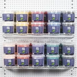 Sortie 😀 Creativ Company Coffret Pâte à Modeler Silk Clay®, Couleurs Assorties, 10X650Gr 🛒