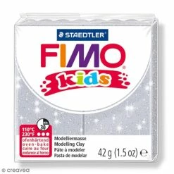 Les meilleures critiques de ⭐ Pâte Fimo Kids Gris Pailleté 812 - 42 G 😉
