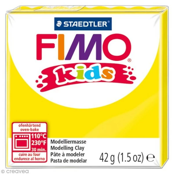 Meilleur prix đ Pâte Fimo Kids Jaune 1 - 42 Gr â¤ď¸ 3 Meilleur prix đ Pâte Fimo Kids Jaune 1 - 42 Gr â¤ď¸