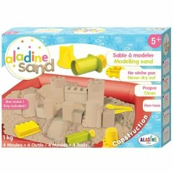 Grosses soldes ✔️ Aladine Kit Sable à Modeler Kit Créatif Sable Magique - Château - 1 Kg 🔥