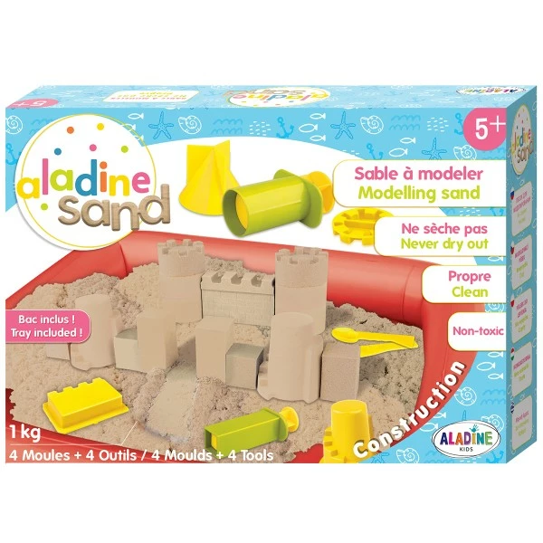 Grosses soldes ✔️ Aladine Kit Sable à Modeler Kit Créatif Sable Magique - Château - 1 Kg 🔥 3 Grosses soldes ✔️ Aladine Kit Sable à Modeler Kit Créatif Sable Magique - Château - 1 Kg 🔥