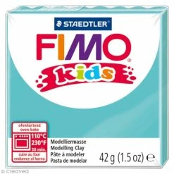 Meilleure vente 🔔 Pâte Fimo Kids Bleu Turquoise 39 - 42 Gr 😍