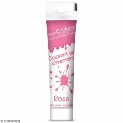 Budget 🔔 ScrapCooking Gel Colorant Alimentaire Rose - 20 G ⭐
