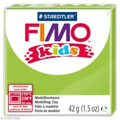Tout neuf 😍 Pâte Fimo Kids Vert Clair 51 - 42 Gr 😀