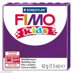 Bon marché 😀 Pâte Fimo Kids Violet 6 - 42 Gr ⭐
