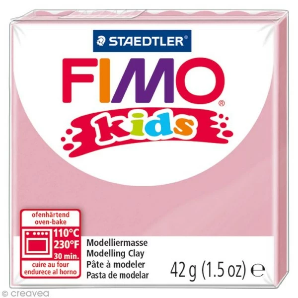 Promo đŻ Pâte Fimo Kids Rose 25 - 42 Gr 𧨠3 Promo đŻ Pâte Fimo Kids Rose 25 - 42 Gr đ§¨
