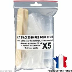 Top 10 👏 Cléopâtre Résine Cristal Kit Accessoires Résine - Gobelet Spatule Gants X 5 💯