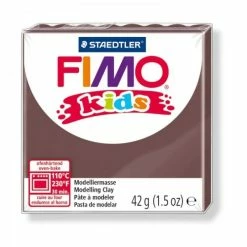 Coupon 😀 Perlesmania Pain Pate Fimo Kids Marron 42gr 8030-7 MODELAGE ⭐