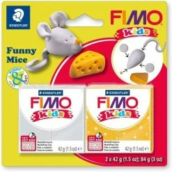 Coupon 🛒 Fimo Fimo Kids Kit De Pâte à Modeler Kids "Funny Mice" 👍