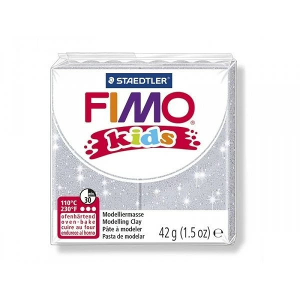 Sortie ⭐ Perlesmania Pain Pate Fimo Kids Gris Paillette 42gr 8030-812 MODELAGE 🥰 3 Sortie ⭐ Perlesmania Pain Pate Fimo Kids Gris Paillette 42gr 8030-812 MODELAGE 🥰