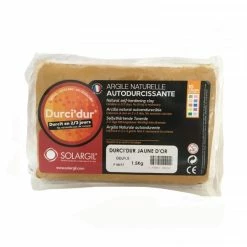 Vente flash 👏 Pâte à Modeler Recharge Solargil Durci'Dur 1.5Kg Jaune D'or ⌛