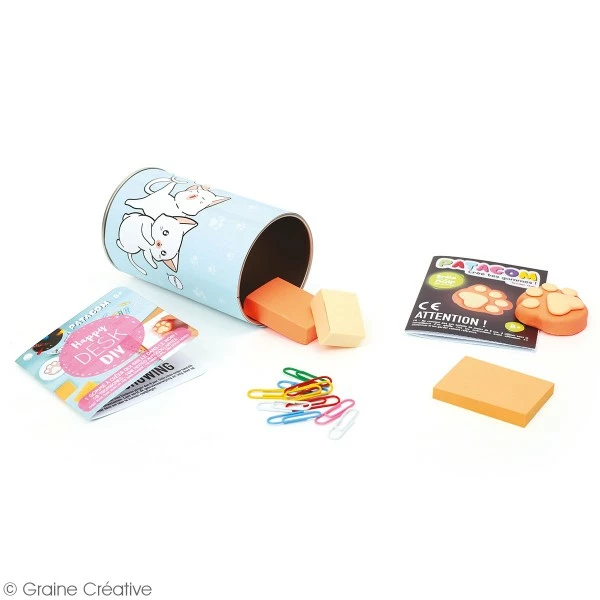 Bon marché 🧨 Graine Créative Kit Patagom Boîte En Métal - Chat ✔️ 4 Bon marché 🧨 Graine Créative Kit Patagom Boîte En Métal - Chat ✔️ – Image 2