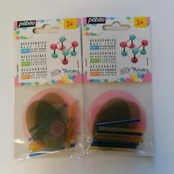 Le moins cher 🤩 Pébéo Outil Pâte à Modeler LOT DE 2 - Accessoires Pour Pâte à Modeler En Bioplastique - Sachet De 20 Pcs 😍