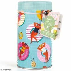 Meilleur prix 😉 Graine Créative Kit Patagom Boîte En Métal - Tropical 🔔