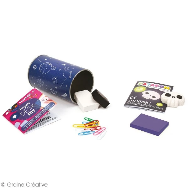 Acheter 🥰 Graine Créative Kit Patagom Boîte En Métal - Crâne 🔥 4 Acheter 🥰 Graine Créative Kit Patagom Boîte En Métal - Crâne 🔥 – Image 2