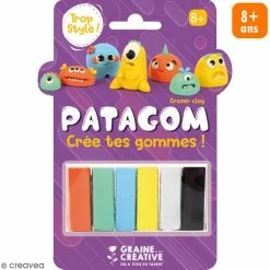 Meilleur prix 🥰 Set Patagom Graine Créative - Monstres - 6 Pains ✨