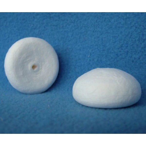 Vente flash 🧨 Czech Beads Exclusive Fimo Kids 2pcs Blanc Tour De L'Hémisphère Du Coton Filé Tchèque FIMO Visage Formulaire Vierge En Forme De Dôme 👍 4 Vente flash 🧨 Czech Beads Exclusive Fimo Kids 2pcs Blanc Tour De L'Hémisphère Du Coton Filé Tchèque FIMO Visage Formulaire Vierge En Forme De Dôme 👍 – Image 2