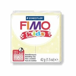Promo 🔥 Czech Beads Exclusive FIMO Kids 42g - Bébé Modélisation Perle Jaune, Des Fournitures D'Artisanat, Argile Polymère, Argile 💯