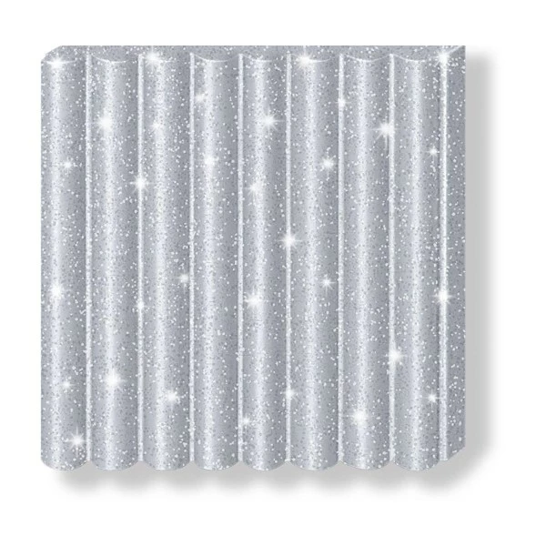 Remise đ Czech Beads Exclusive FIMO Kids 42g - Argent Avec Paillettes Enfants De La Pâte Ă Modeler, Argile Polymère, Argile De L'Ar đ 4 Remise đ Czech Beads Exclusive FIMO Kids 42g - Argent Avec Paillettes Enfants De La Pâte Ă Modeler, Argile Polymère, Argile De L'Ar đ â Image 2