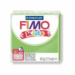 Meilleure affaire ✨ Czech Beads Exclusive FIMO Kids 42g - Vert Clair Bébé En Pâte à Modeler, Des Fournitures D'Artisanat, Argile Polymère, Arg 😍
