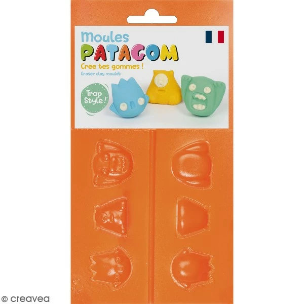 Top 10 👏 Moules Patagom Graine Créative - Monstres - 3 Pcs 😉 3 Top 10 👏 Moules Patagom Graine Créative - Monstres - 3 Pcs 😉