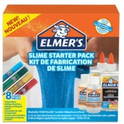 Budget 🌟 ELMER'S Pâte Slime Kit De Fabrication De Slime, 8 Pièces ❤️