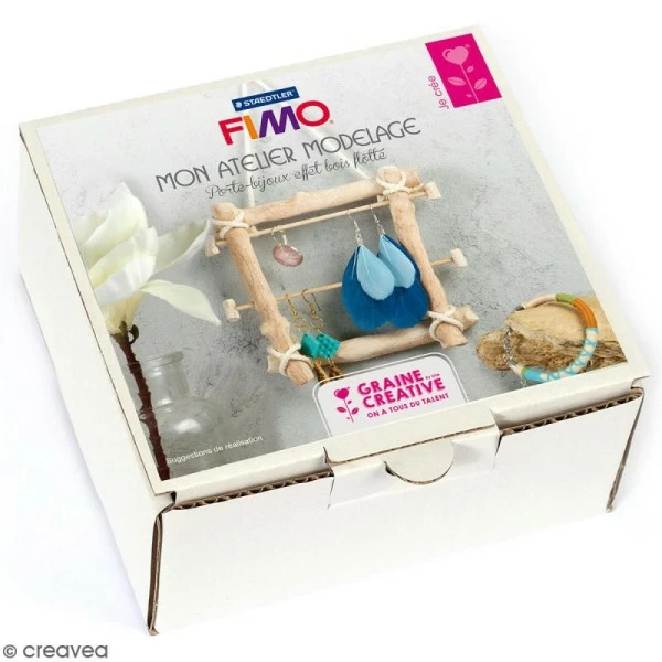 Meilleur prix ⌛ Graine Créative Coffret Pâte à Modeler Kit Fimo - Porte-bijoux Bois Flotté 😍 3 Meilleur prix ⌛ Graine Créative Coffret Pâte à Modeler Kit Fimo - Porte-bijoux Bois Flotté 😍