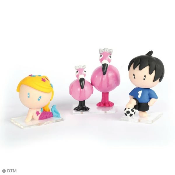 Grosses soldes đ„° Graine CrĂ©ative Coffret PĂąte Ă Modeler Kit Figurine Fimo - Pinky Et Rosy â 4 Grosses soldes đ„° Graine CrĂ©ative Coffret PĂąte Ă Modeler Kit Figurine Fimo - Pinky Et Rosy â â Image 2