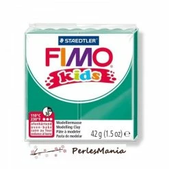 Sortie 👍 Perlesmania PAIN PATE FIMO KIDS VERT 42gr 8030-5 😀