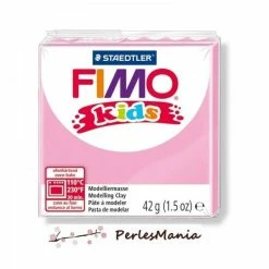 De gros 👏 Perlesmania PAIN PATE FIMO KIDS ROSE 42gr 8030-25 MODELAGE 🎁